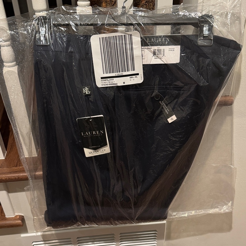 Lauren Ralph Lauren Midnight Blue Dress Pants - 44WX30L